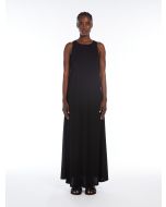 Max Mara - Abito in jersey crepe di viscosa ACCENTO nero 