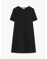 Max Mara - Abito svasato in jersey tecnico HAMBURG blu