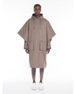 Max Mara - Cappa in tessuto tecnico MARATEA nocciola