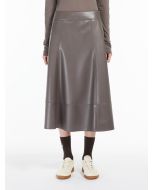 Max Mara - Gonna in jersey spalmato MARZIA fango
