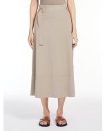 Max Mara - Gonna in jersey tecnico PONTIAC tortora