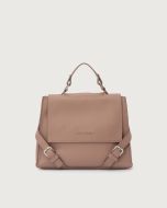Orciani - Borsa Sveva Sense Piccola in pelle con tracolla rosa antico