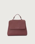 Orciani 20W-B0199_SOF_AMA Borsa Sveva Soft Piccola a mano in pelle con tracolla amarena