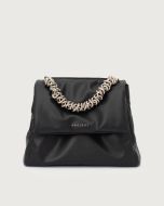 Orciani 20W-BT2006_NPB_NER Borsa Sveva Nappa Bold Media a spalla in nappa imbottita nero