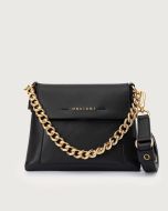 Orciani 23W-B02173--_NAP-NER Borsa a spalla piccola Missy S Nappa con tracolla nero