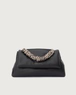Orciani 24S-B02159_NPB_NER Borsa Sveva Longuette Nappa Bold a spalla in nappa imbottita nero