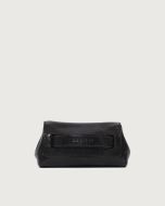Orciani - Clutch Gossip Stark in pelle nero