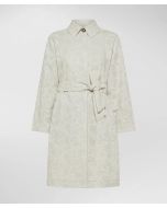 Peuterey - Trench jacquard damascato CORDOUAN naturale