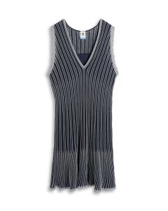 M Missoni 2DG003932K005KL702O Abito a righe lurex navy