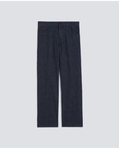 Aspesi - Pantalone mod. 0185 in denim di cotone leggero denim scuro