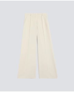 Aspesi - Pantalone in cady crepe in triacetato poliestere naturale