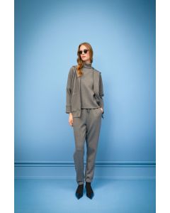 Clips More - Pantalone jogging grigio