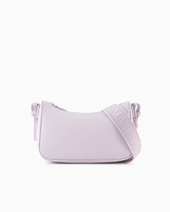 Emporio Armani - Borsa baguette stampa cervo rosa