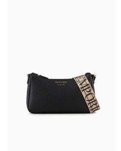 Emporio Armani Y3H293YFO5B185218 Borsa baguette stampa cervo nero