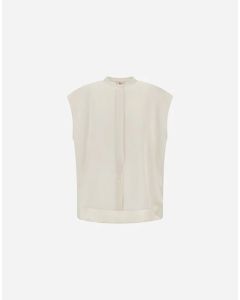 Herno - Top in lucent cady naturale