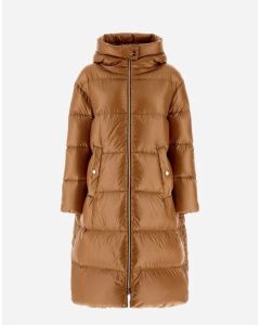 Herno - Parka in nylon ultralight cammello