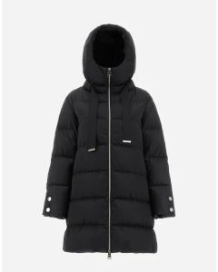 Herno - A-shape in raso nero