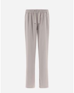 Herno - Pantaloni in casual satin chantilly