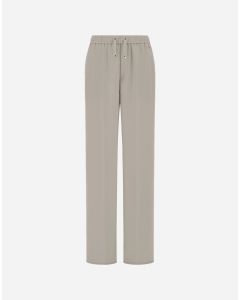 Herno - Pantaloni in lucent cady chantilly