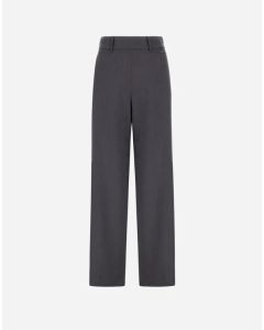 Herno - Pantaloni Resort in melange flannel ferro