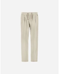 Herno - Pantaloni Resort in bright corduroy chantilly