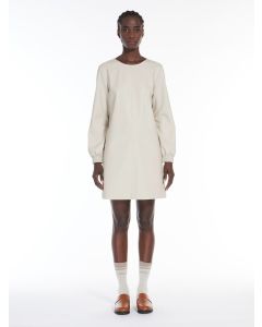 Max Mara - Abito in jersey spalmato PEPE neutro  