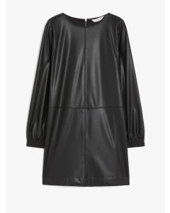 Max Mara - Abito in jersey spalmato PEPE nero