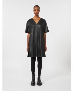 Max Mara - Abito in jersey spalmato HIDESIA nero