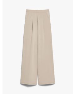 Max Mara - Pantalone fluido in jersey tecnico BONN tortora