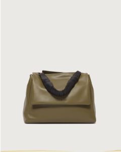 Orciani - Borsa Sveva Jungle Midi a spalla in pelle con tracolla oasi