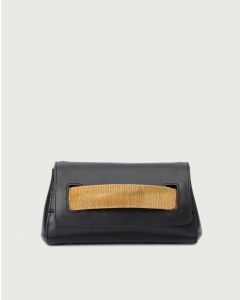 Orciani 24S-B02169--_CHO-ORO Clutch Gossip Nappa Chain in pelle oro