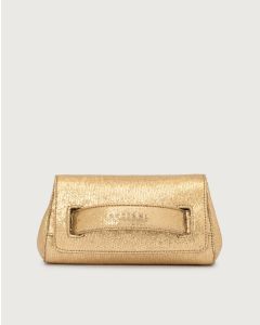 Orciani 24W-B02169--_LGH-ORO Clutch Gossip Light in nappa stampata oro