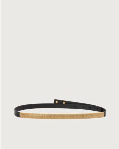 Orciani - Cintura Nappa Chain 1,5 cm oro