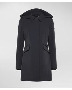 Peuterey - Giacca liscia dal fit slim TELIA TA 02 blu grafite